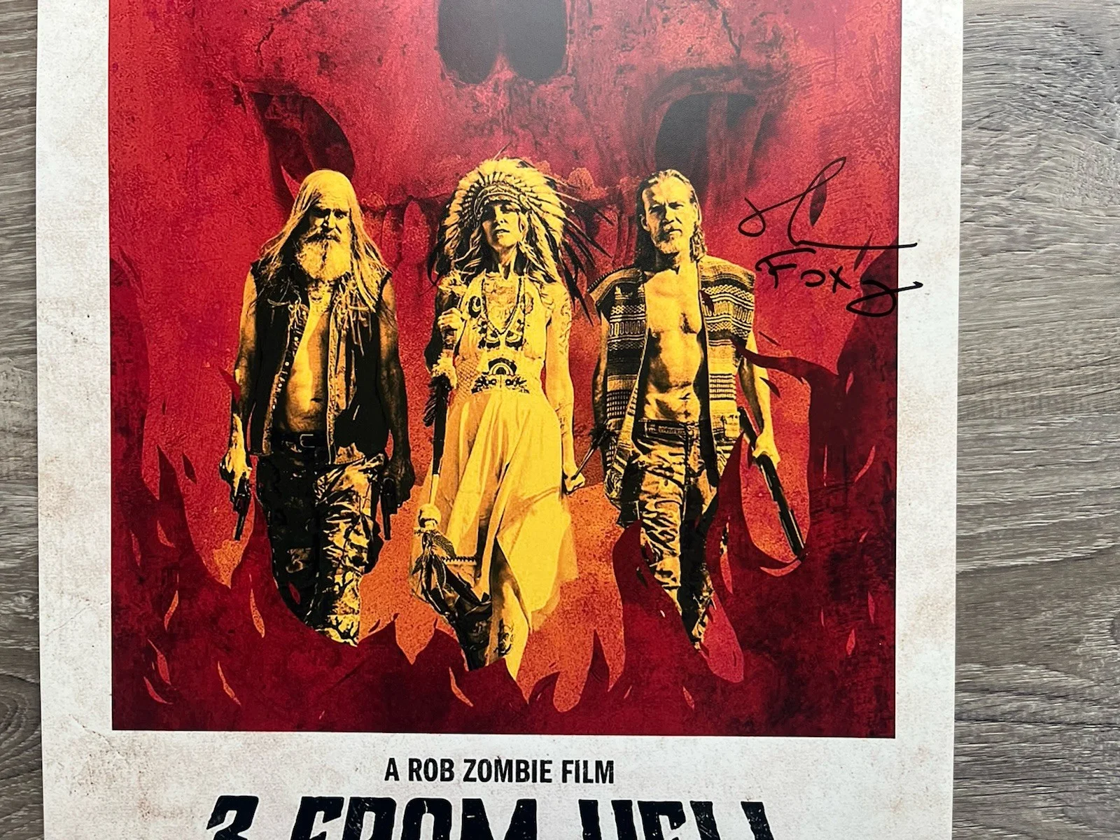 Richard Brake — Richard Brake Signed 3 From Hell 11x17 Photo Beckett COA Foxy Horror Auto, изображение 3