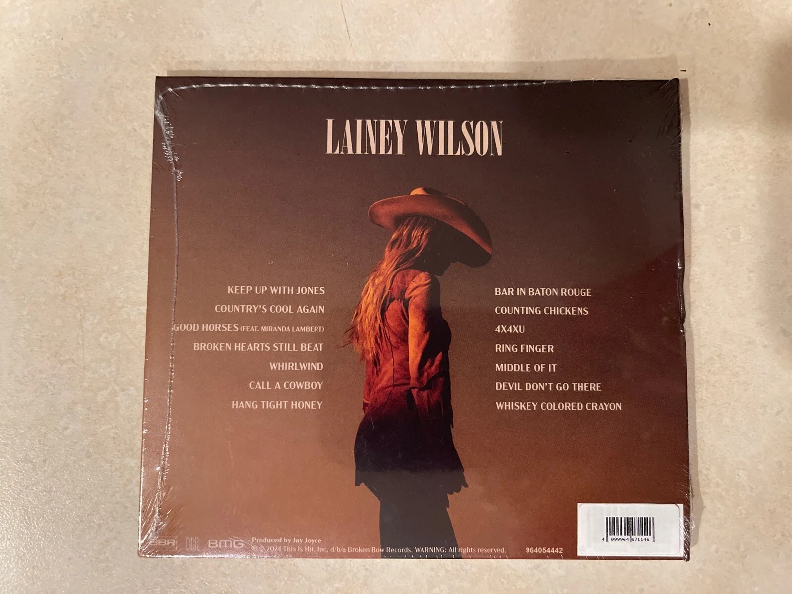 LAINEY WILSON "Whirlwind" CD Autographed Unopened BRAND NEW Very Hot, image 2