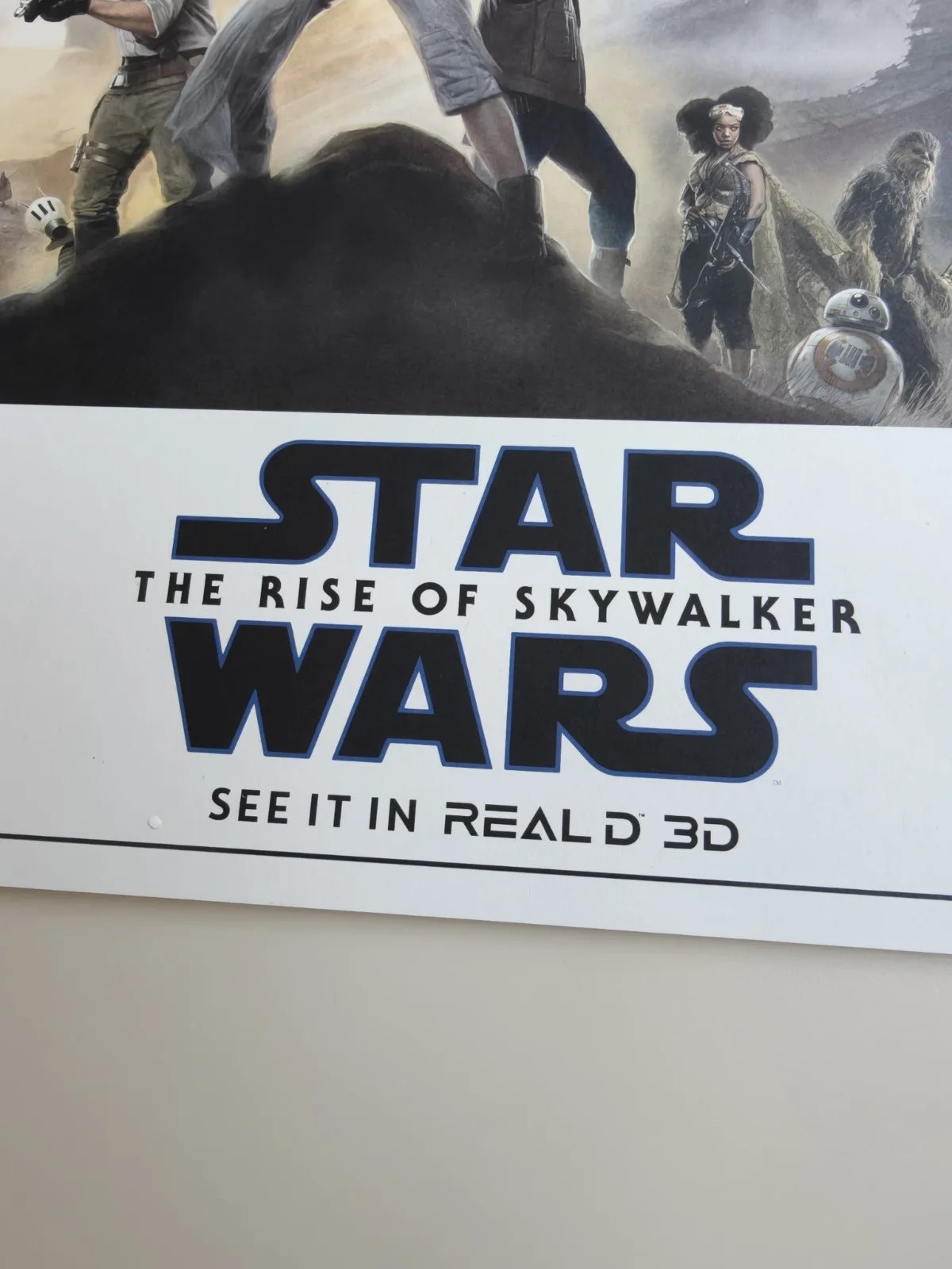 Star Wars Rise Of The Skywalker Original Movie Poster A3 2019, изображение 5