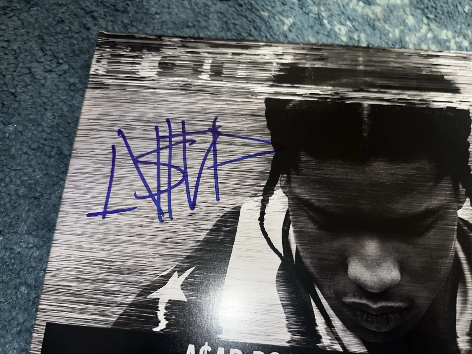 A$AP Rocky Signed Long Live ASAP Vinyl Rap Legend Superstar Beckett, изображение 2