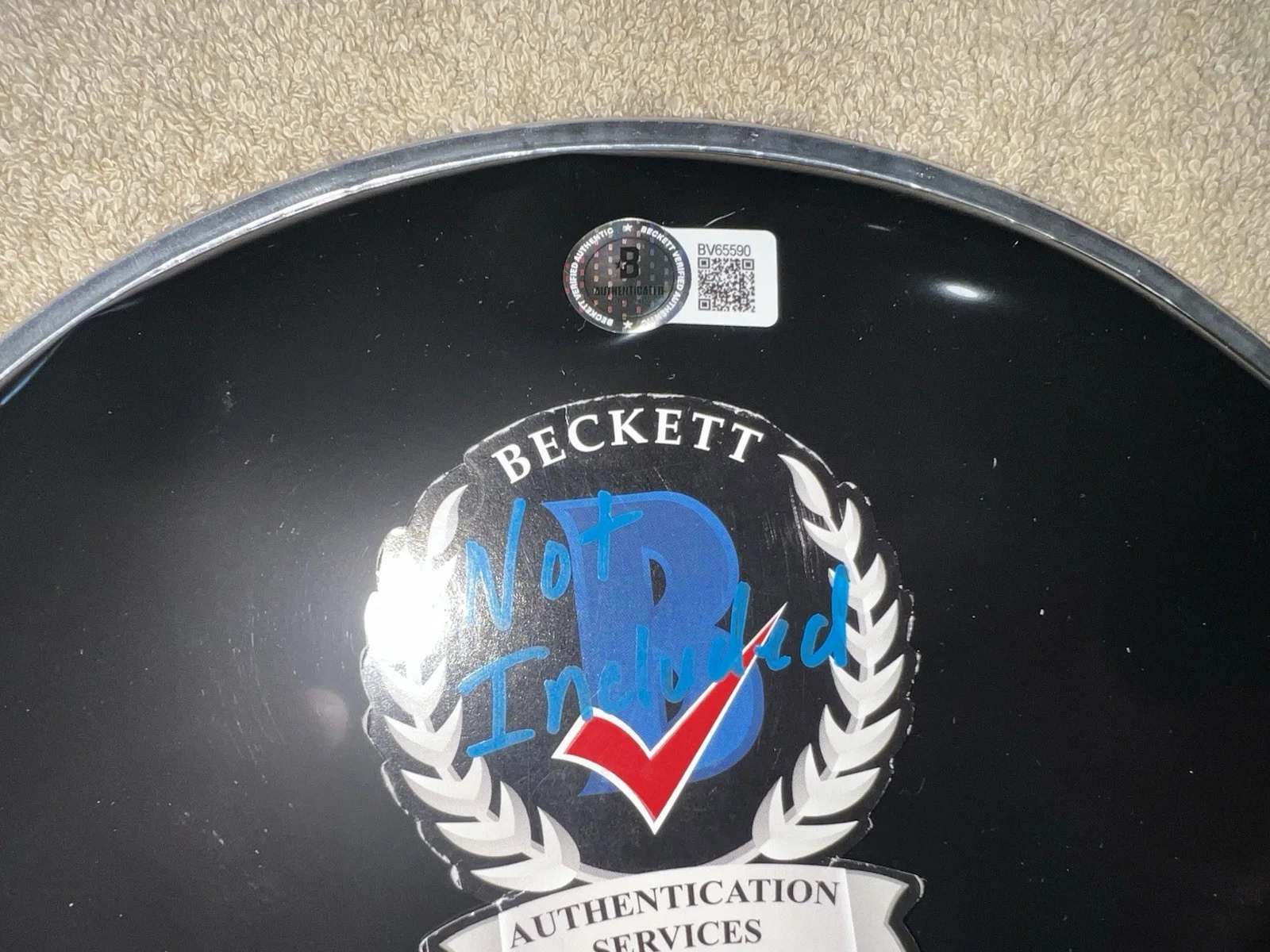 Chad Sexton Signed 10” Drumhead 311 Band Drummer Legend Beckett #2, image 2