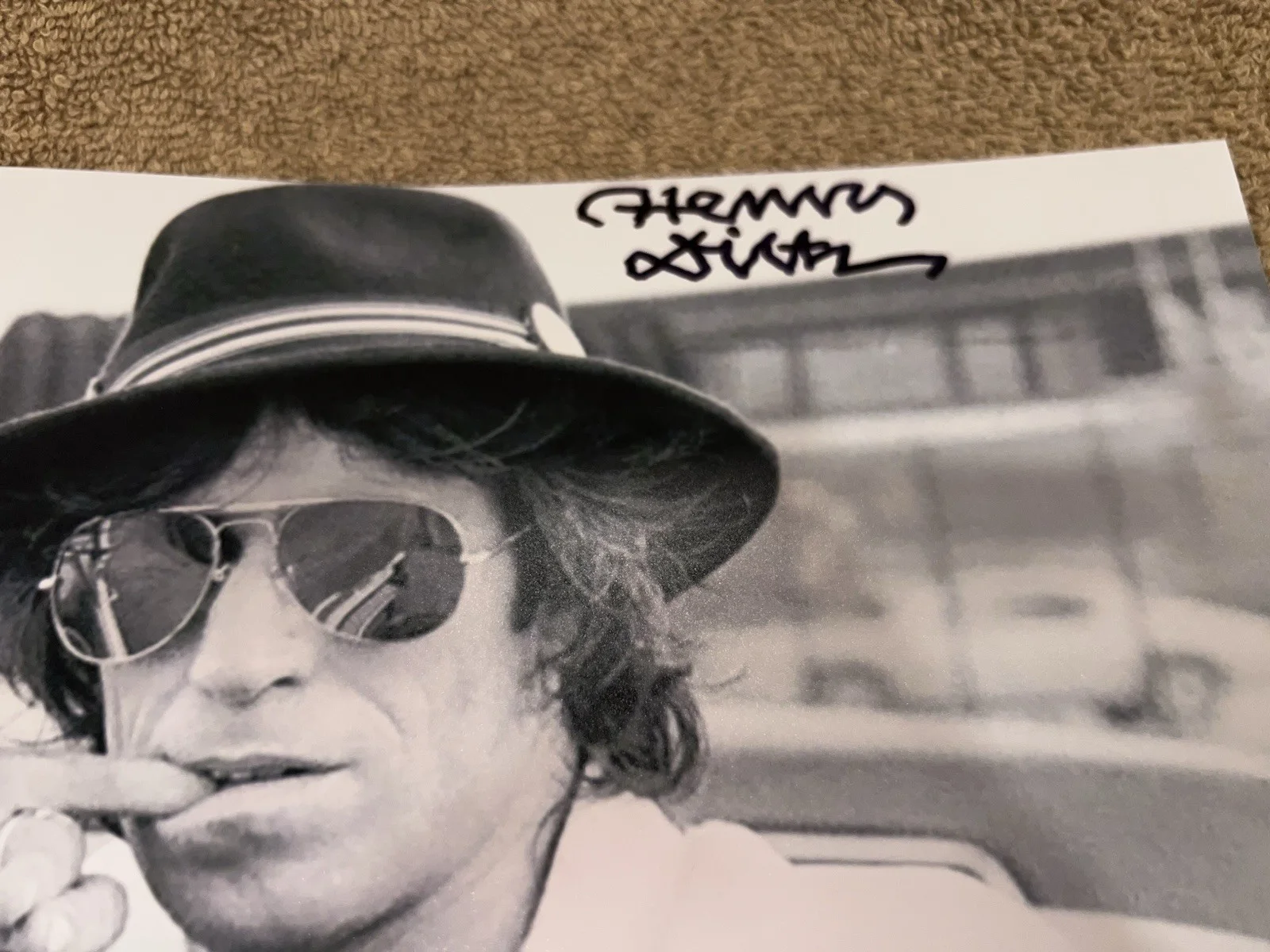 Henry Diltz Signed 11x14 Photo Hollywood Legend Photographer Beckett #6, изображение 2