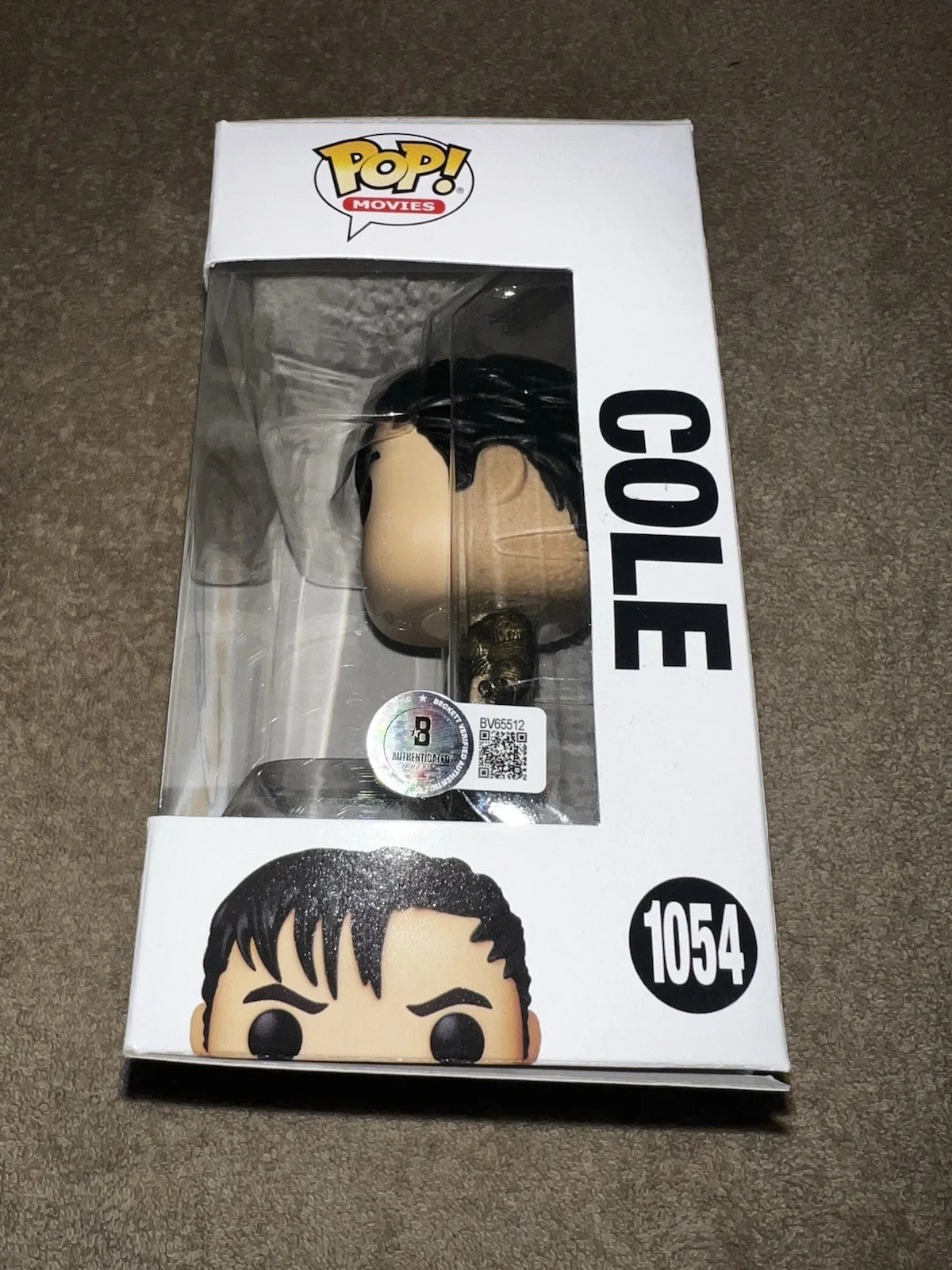 Lewis Tan Signed Official Cole Funko Pop Figure Mortal Kombat Star Beckett, image 2