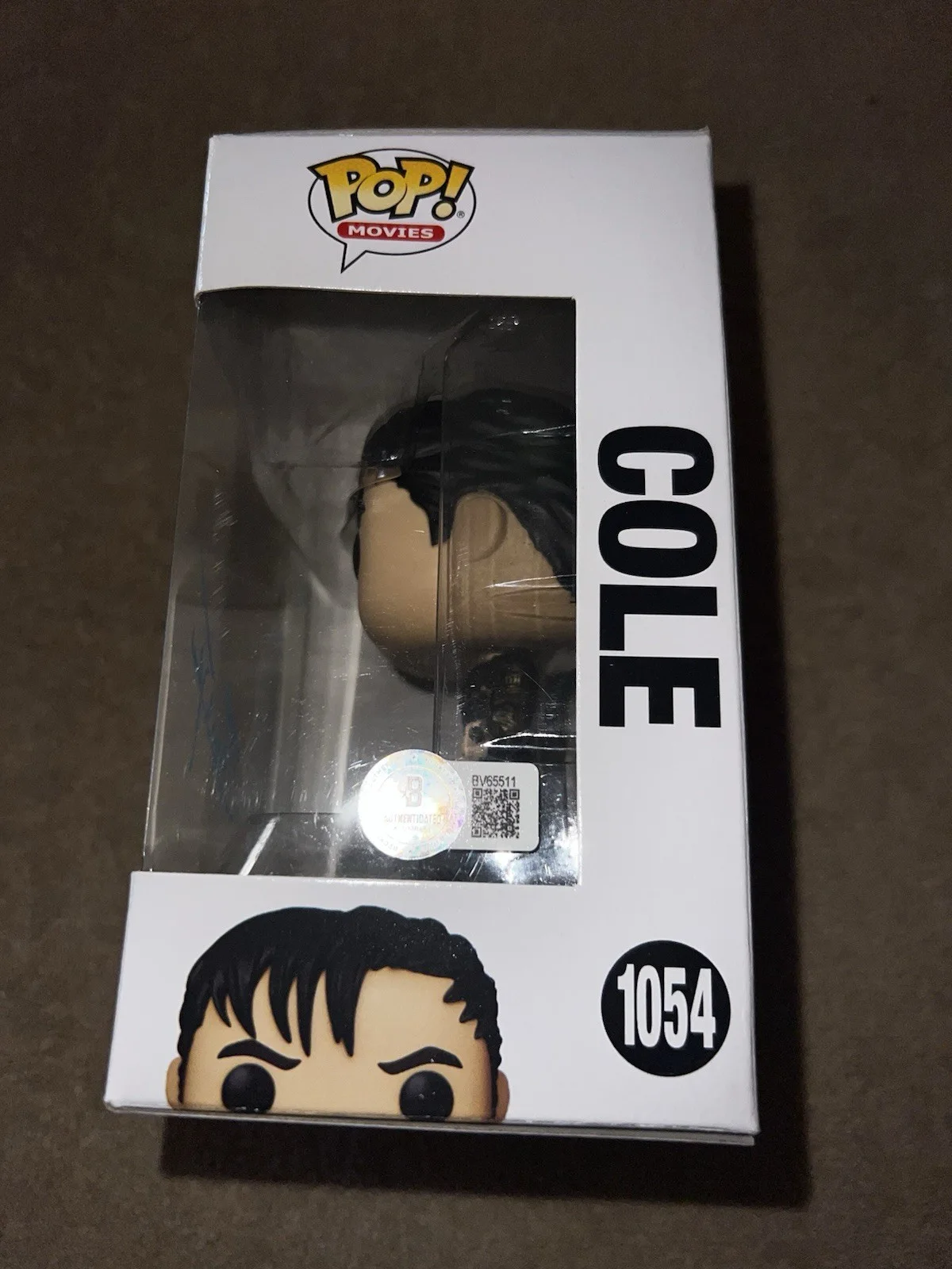Lewis Tan Signed Official Cole Funko Pop Figure Mortal Kombat Star Beckett #2, image 2