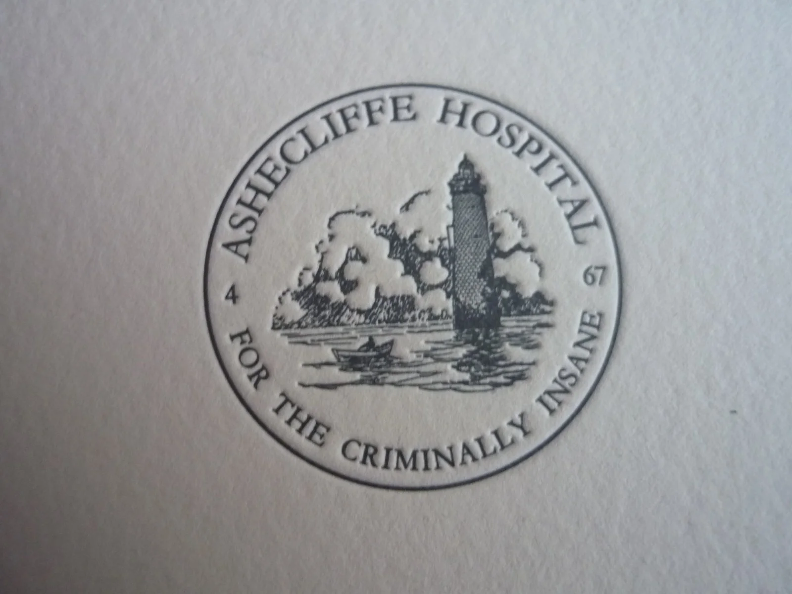 Movie replica prop boxed business card Dr John Cawley shutter island logo, image 4