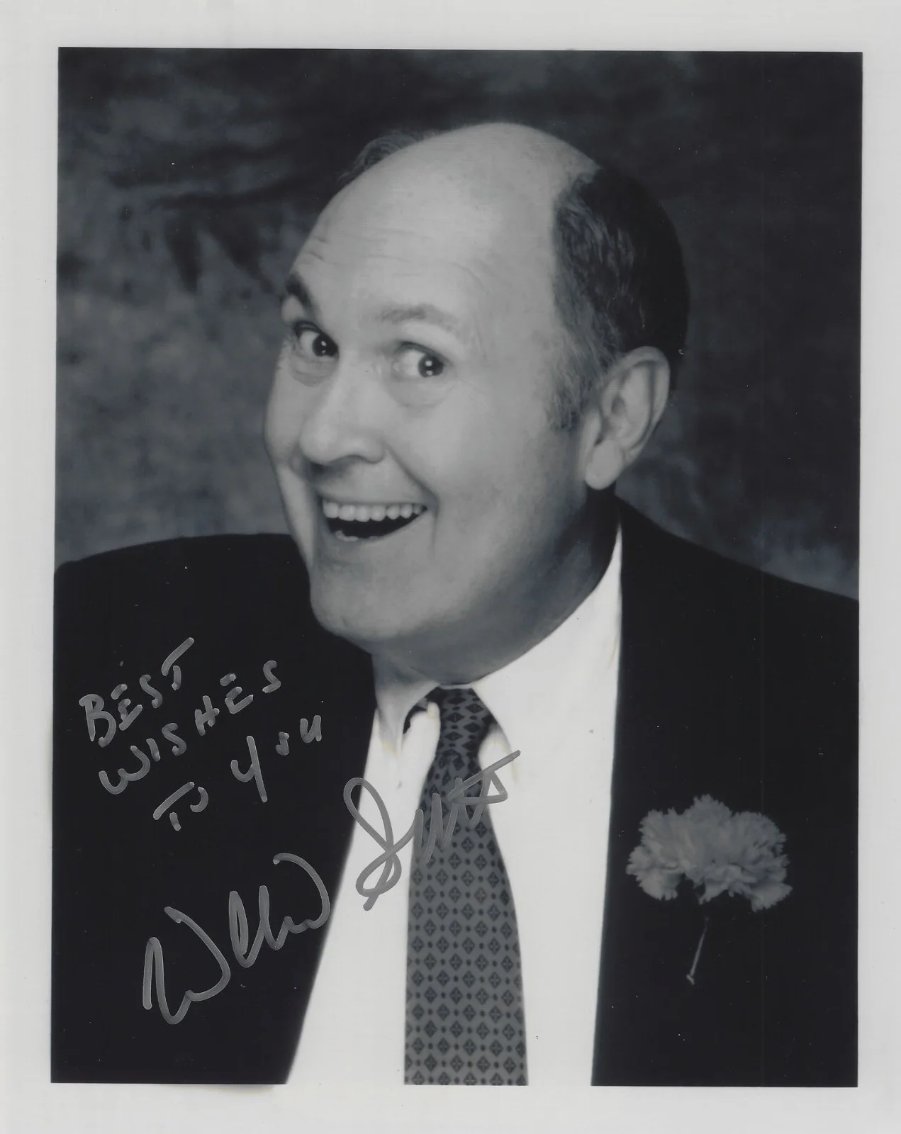 Willard Scott — Willard Scott Autographed Signed 8x10 Photo - Original Ronald McDonald - w/COA