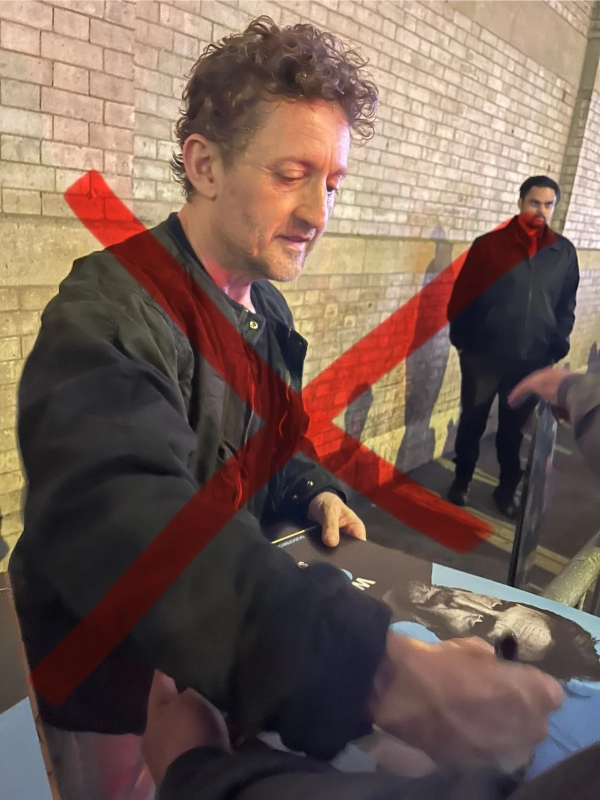 Alex Winter — Waiting For Godot Signed Autographed 14x22 Window Card Broadway Alex Winter, изображение 5
