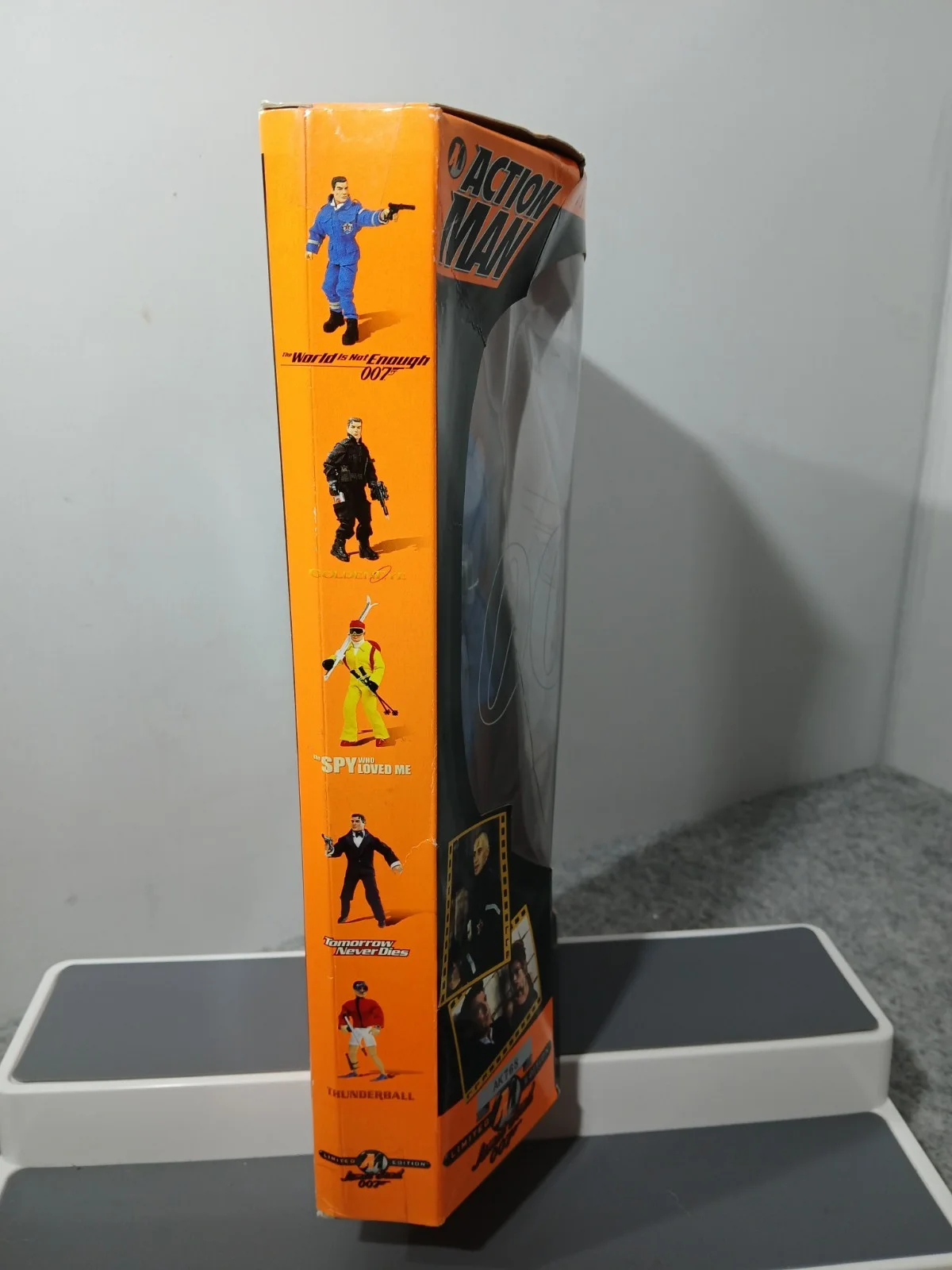 ACTION MAN JAMES BOND THE WORLD IS NOT ENOUGH 12" ACTION FIGURE HASBRO MINT IB, изображение 4