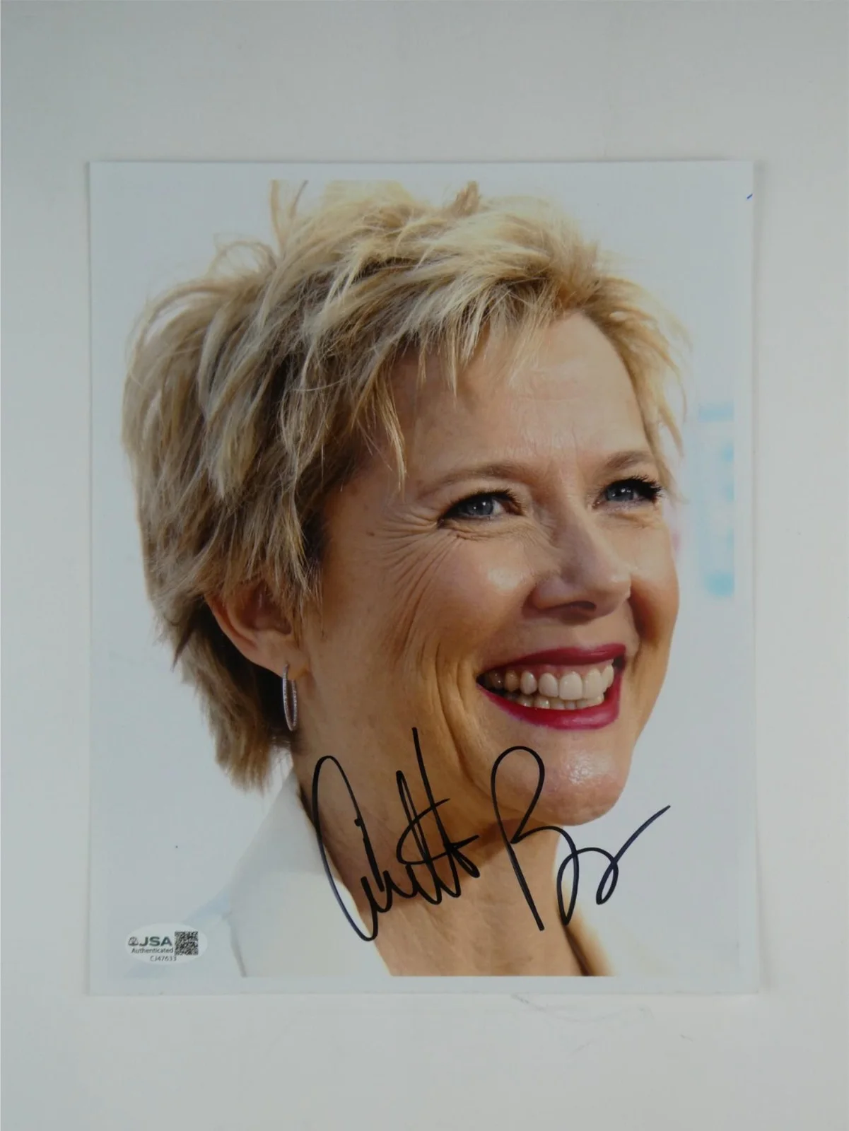 Annette Bening — Annette Bening Signed 8x10 Photo American Beauty Autographed JSA COA, image 2