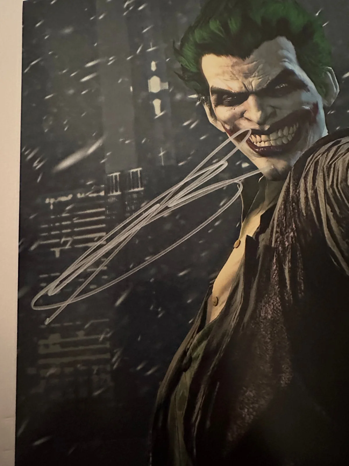 Troy Baker — Troy Baker signed autographed 11x14 Batman Joker photograph JSA, изображение 2