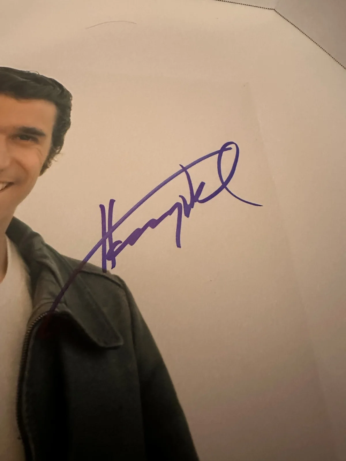 Henry Winkler — Happy Days Henry Winkler Signed 11x14 Photo The Fonz Beckett BAS, изображение 2