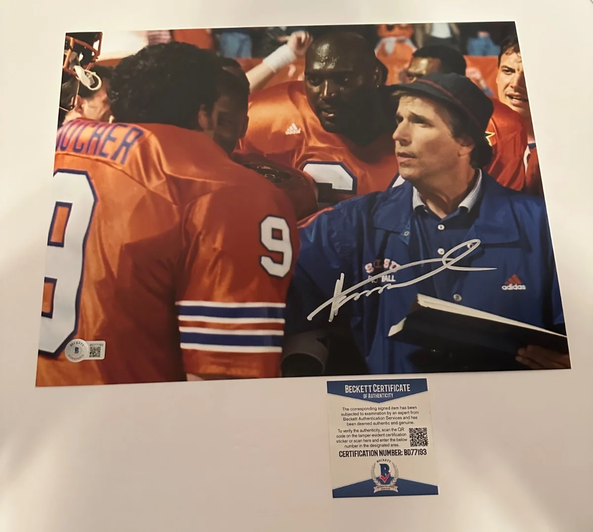 Henry Winkler — The Waterboy Henry Winkler Signed 11x14 Photo Coach Klein BAS Beckett