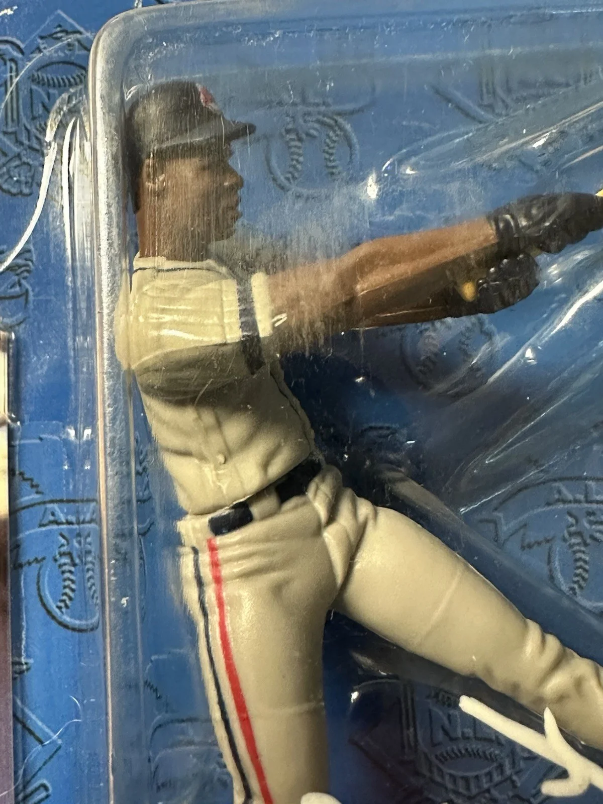 Albert Belle — Albert Belle Starting Lineup Cleveland Indians Signed Figure JSA COA w/ PROOF, изображение 3