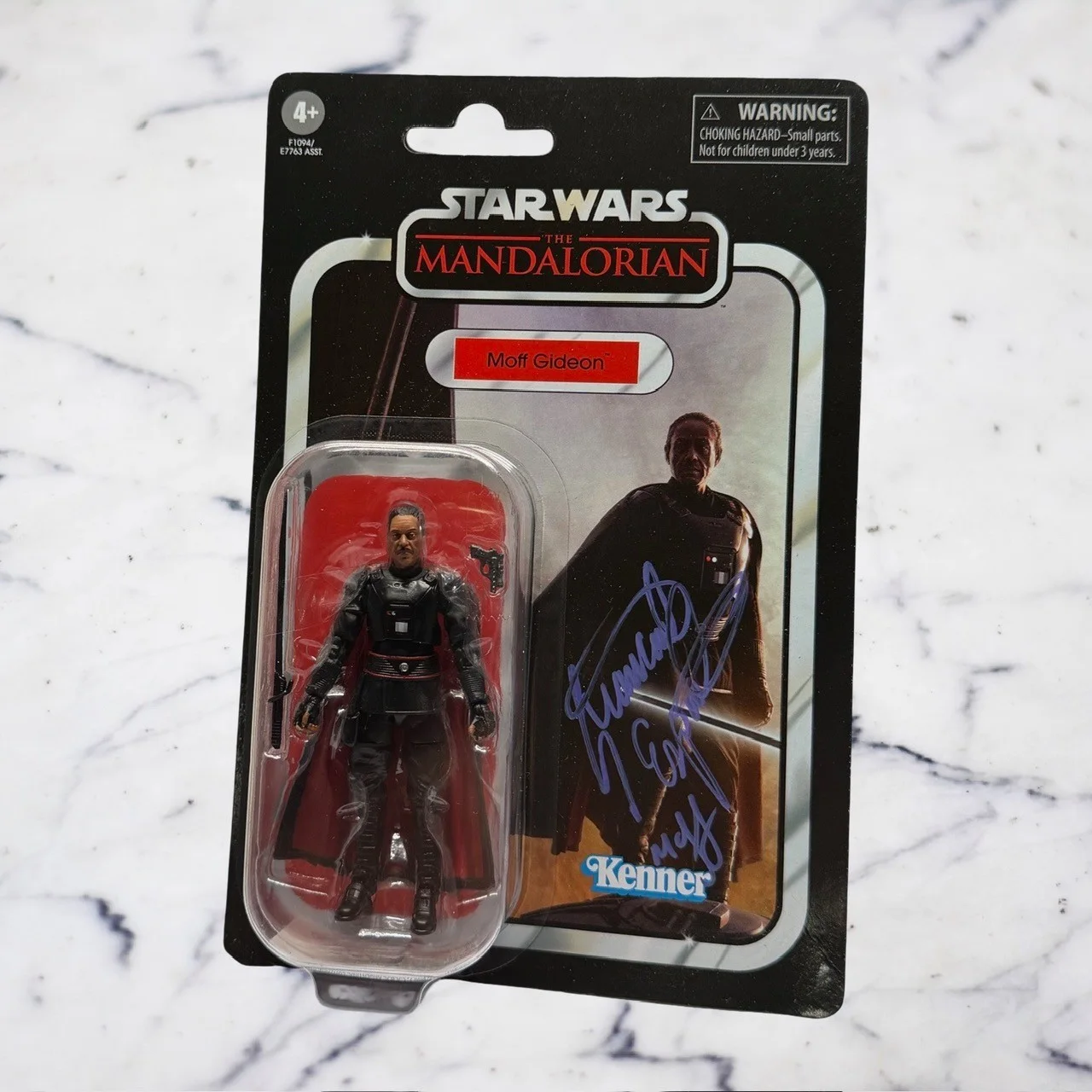 Giancarlo Esposito — THE MANDALORIAN MOFF GIDEON GIANCARLO ESPOSITO SIGNED ACTION FIGURE BECKETT COA, image 4