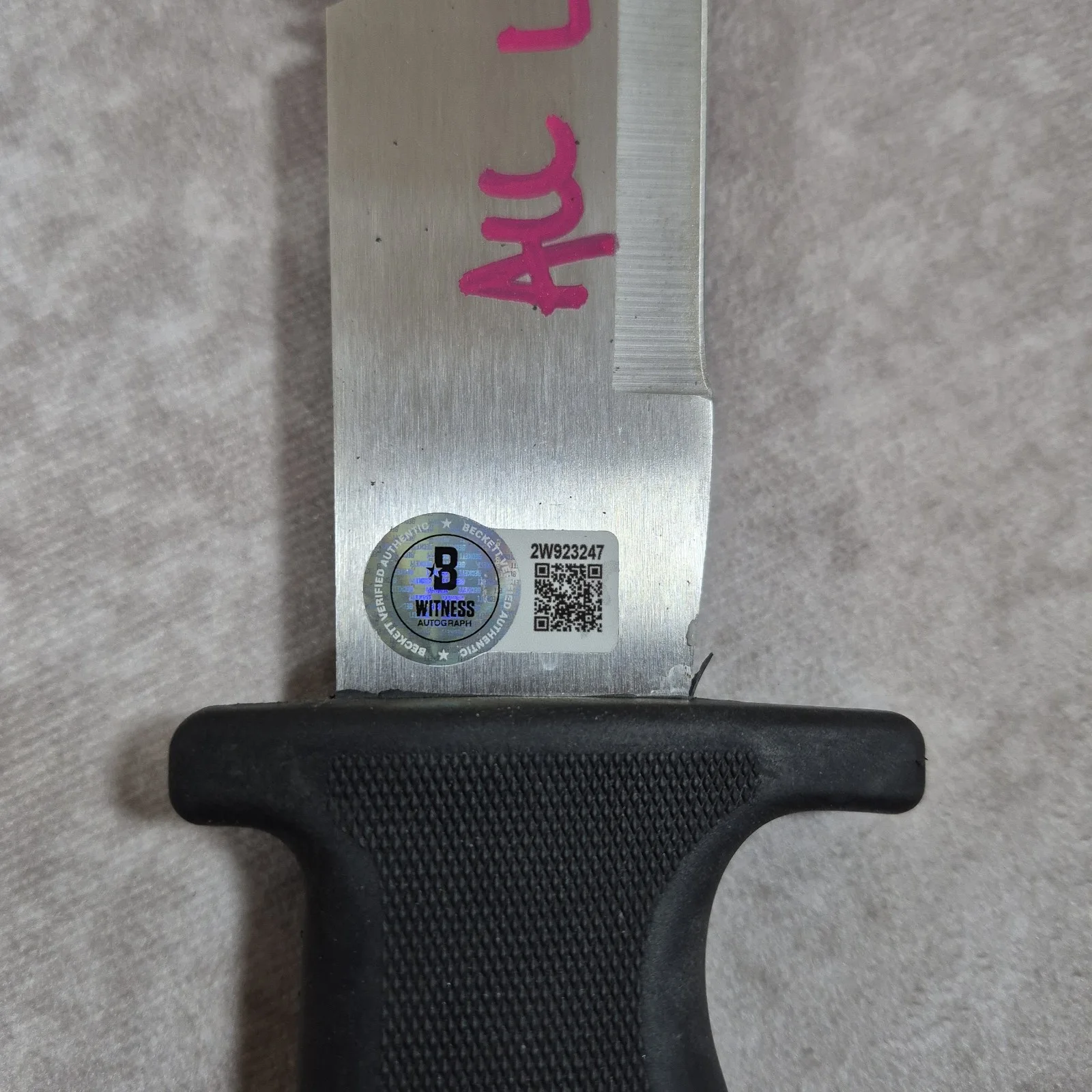 Ari Lehman — 🔪Ari Lehman 1st Jason Friday The 13th Signed Machete Beckett Cert🔪, изображение 4