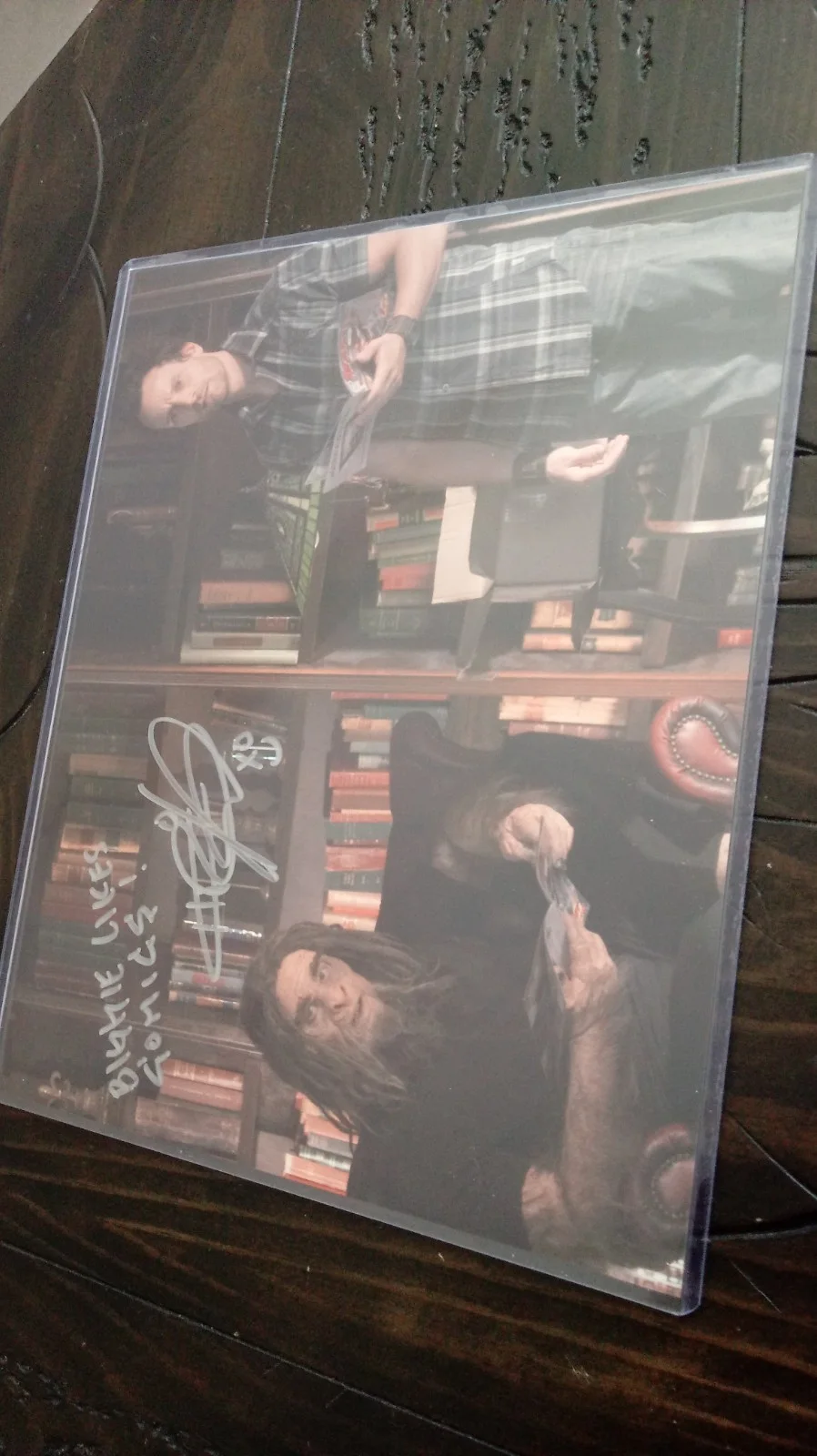 Christopher Heyerdahl — SIGNED Christopher Heyerdahl SANCTUARY John Druitt BIGFOOT Stargate AUTOGRAPHED, изображение 3