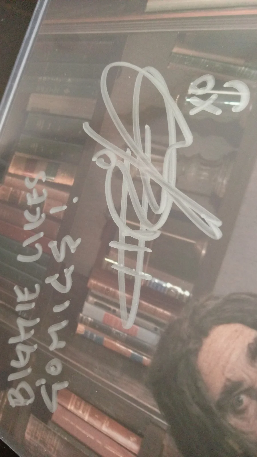 Christopher Heyerdahl — SIGNED Christopher Heyerdahl SANCTUARY John Druitt BIGFOOT Stargate AUTOGRAPHED, изображение 4