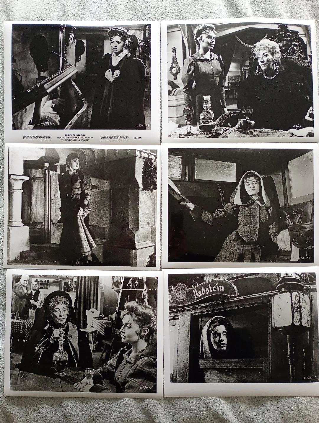 BRIDES OF DRACULA ( yvonne monlaur ) 17 x stills, image 3