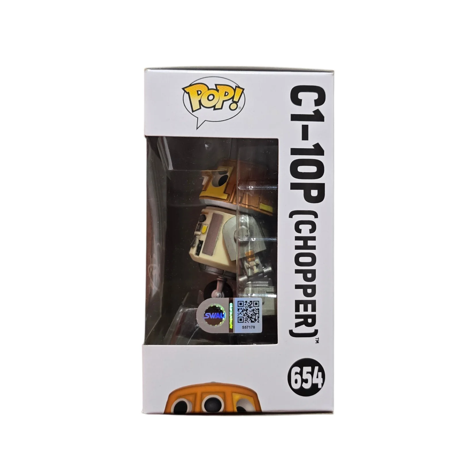 Dave Filoni — Dave Filoni Signed Chopper Funko 654 Ahsoka Creator Star Wars SWAU COA RARE, изображение 2
