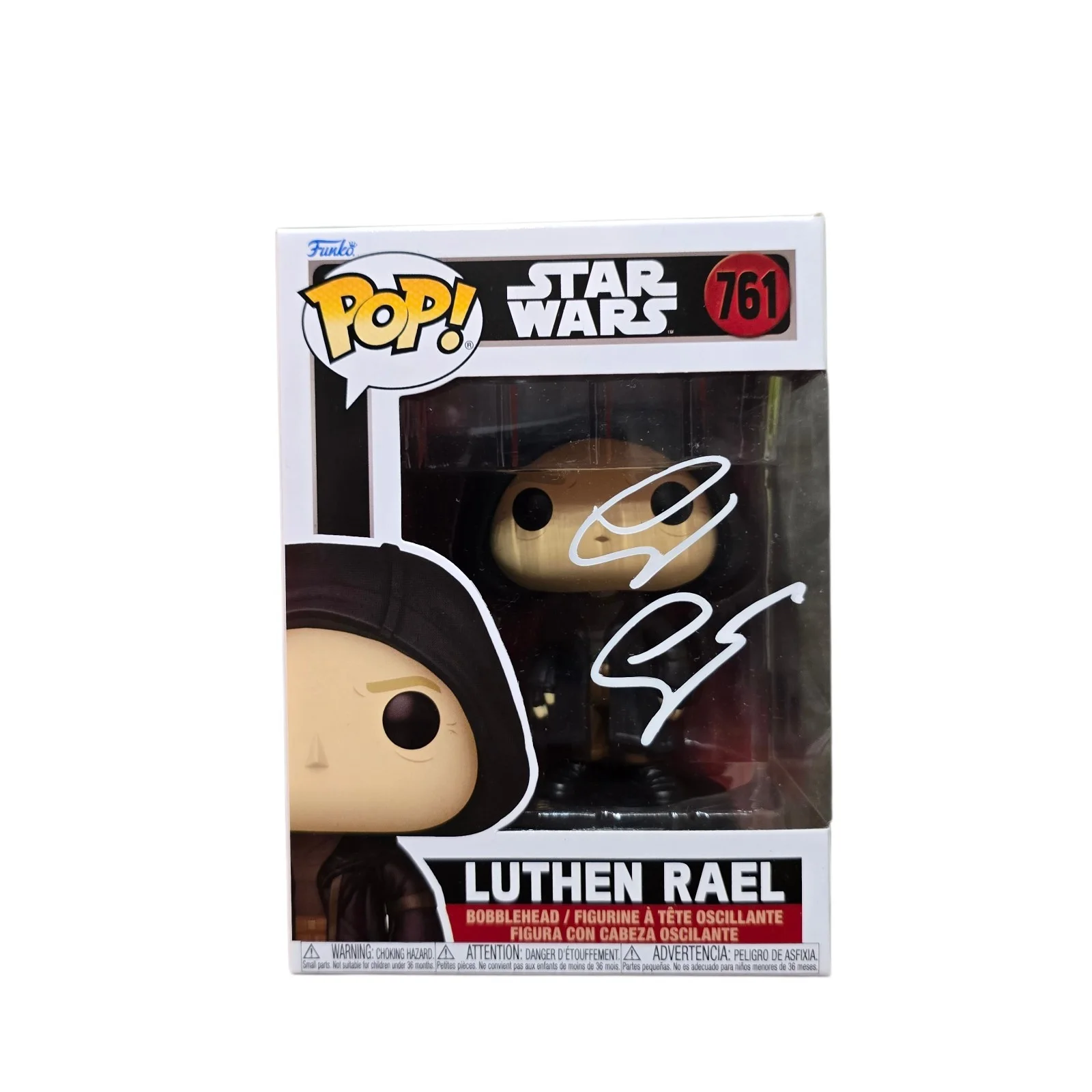 Stellan Skarsgard — Stellan Skarsgard Signed Luthen Real Funko 761 Andor SWAU Authenticated RARE