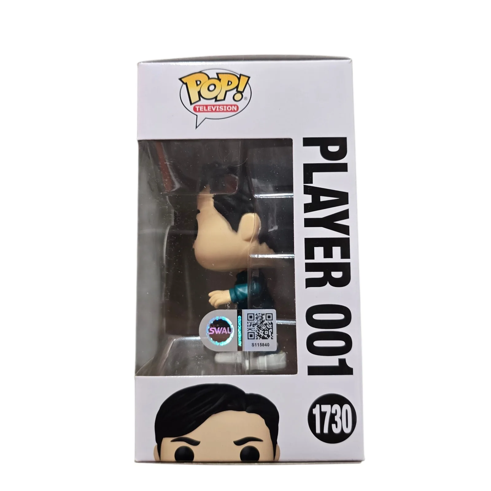 Byung Hun Lee — Byung-hun Lee Signed Player 001 Funko 1730 Squid Game SWAU Authenticated RARE, image 2