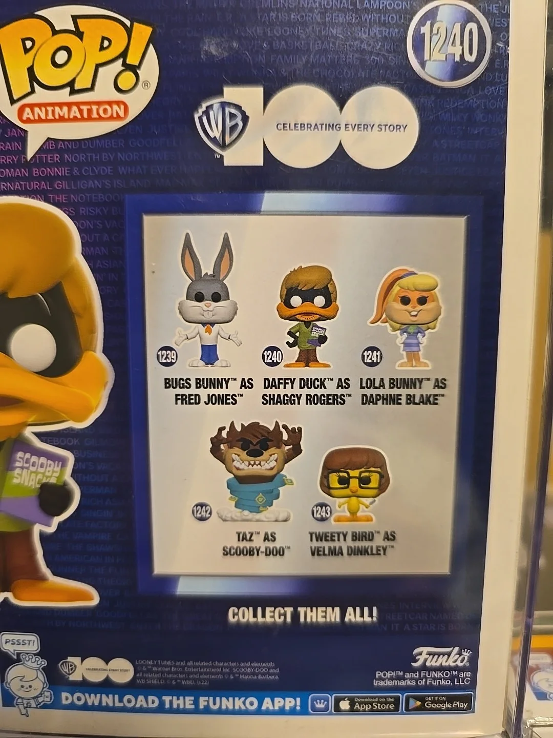 Daffy Duck As Shaggy Rogers × Funko Pops Autograph By Jeff Bergman /Coa Athentic, изображение 3