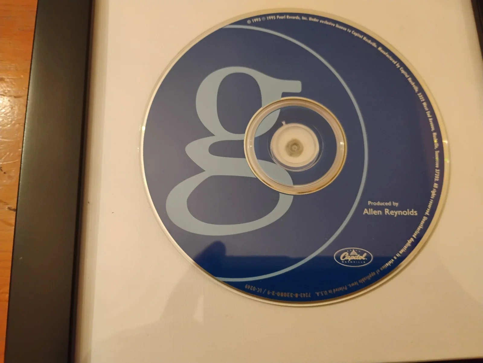 Garth Brooks Autographed CD Framed Fresh Horses Signed In Person, image 4