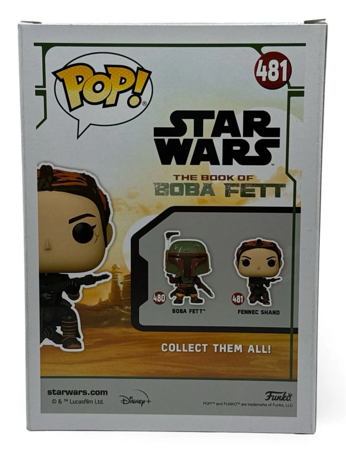 Ming-Na Wen — Ming-Na Wen Autograph Signed Star Wars Fennec Shand Funko Pop with Beckett COA, image 2