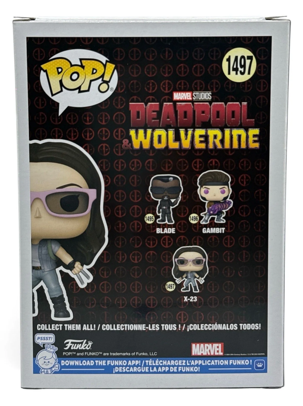 Dafne Keen — Dafne Keen Autograph Signed Marvel Deadpool Wolverine X-23 Funko Pop Beckett COA, image 2