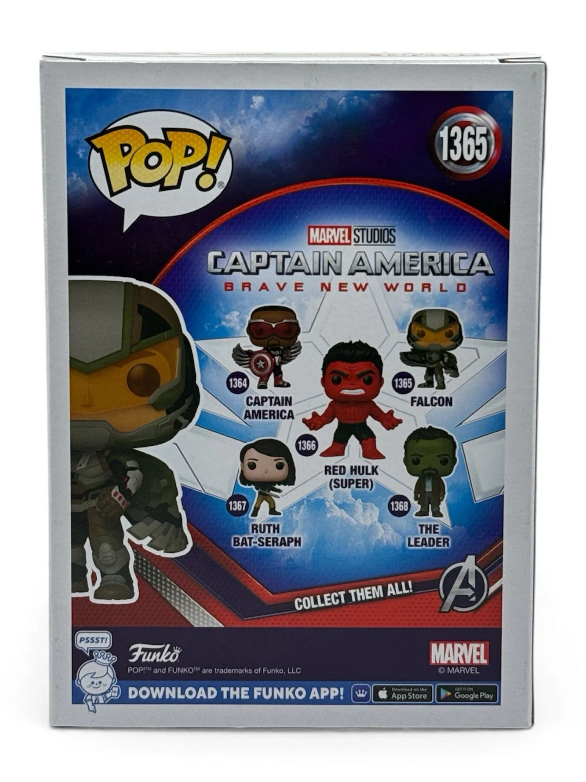 Danny Ramirez — Danny Ramirez Signed Captain America Brave New World Falcon Funko Pop Beckett, image 2