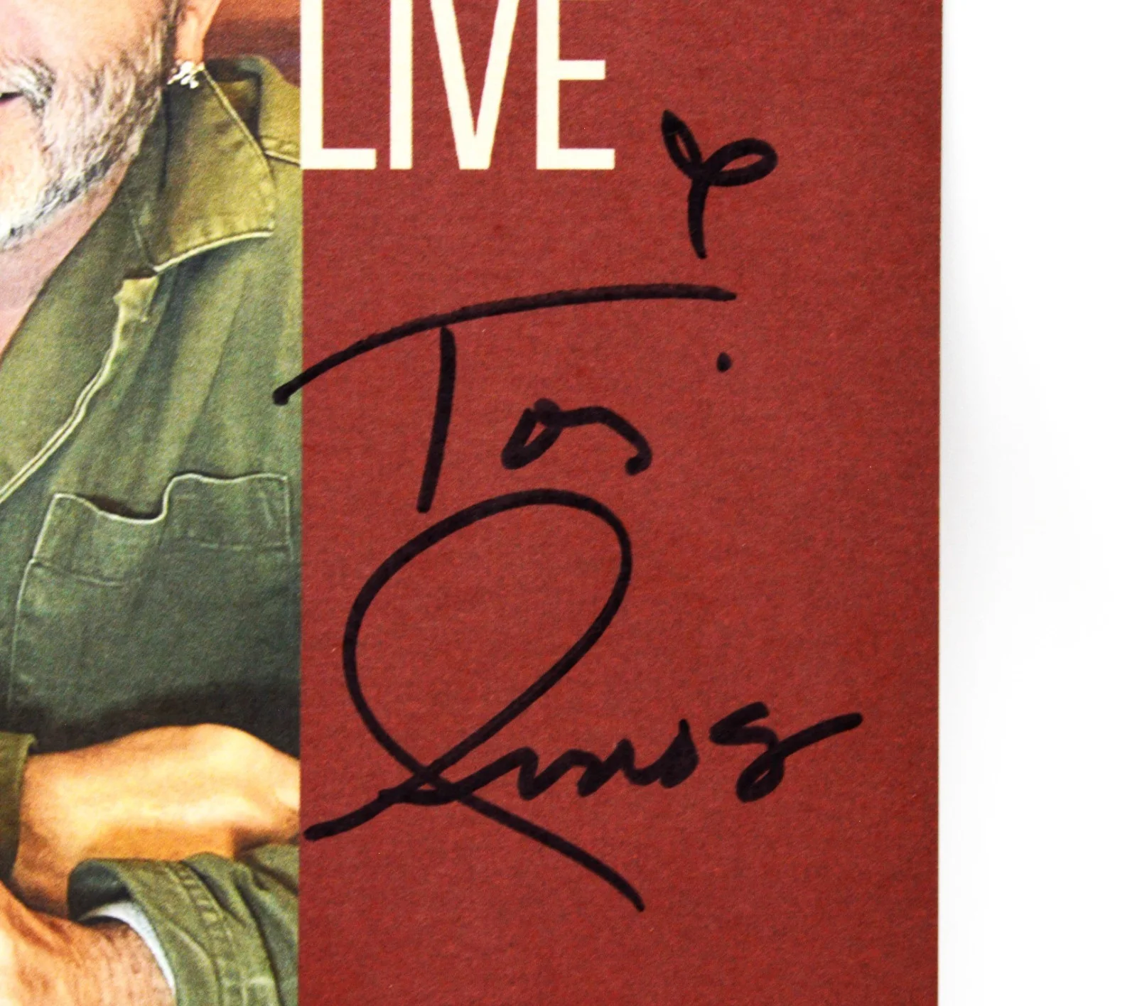 TORI AMOS "Diving Deeper Live" LP Album w/Signed Art Print JSA #CI92398, image 3
