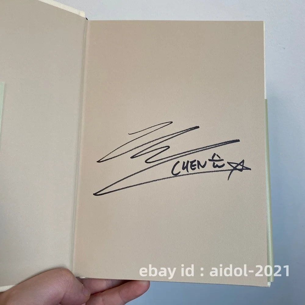 EXO CHEN 1St Mini Album April, And A Flower Autographed Signed Album CD K-POP, image 3