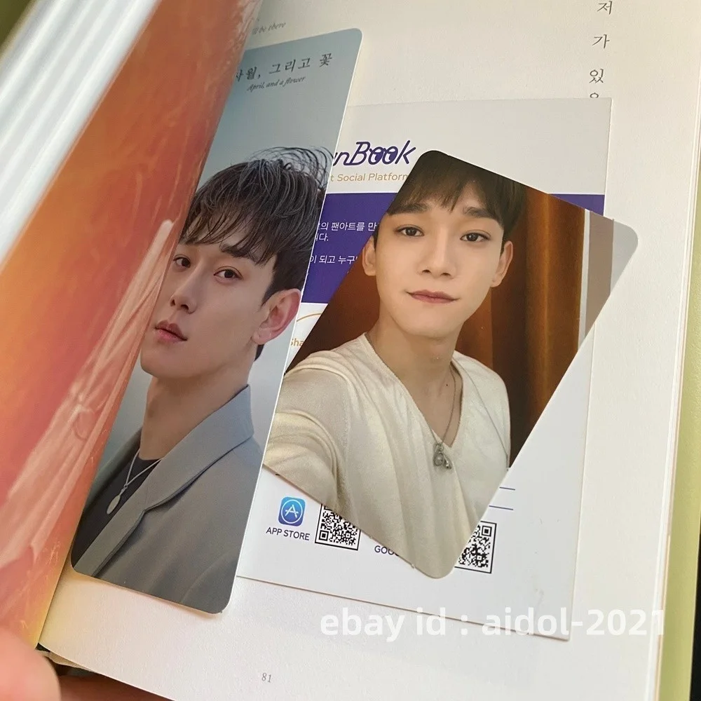 EXO CHEN 1St Mini Album April, And A Flower Autographed Signed Album CD K-POP, image 5