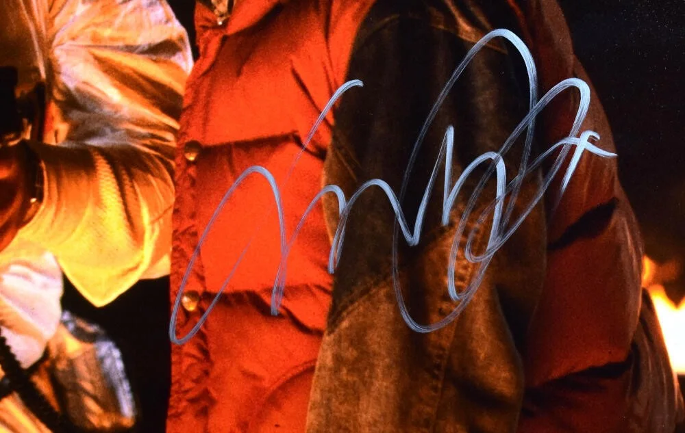 Christopher Lloyd Michael J Fox — Christopher Lloyd Michael J. Fox Signed Back to the Future 16x20 Photo-Beckett W, image 2