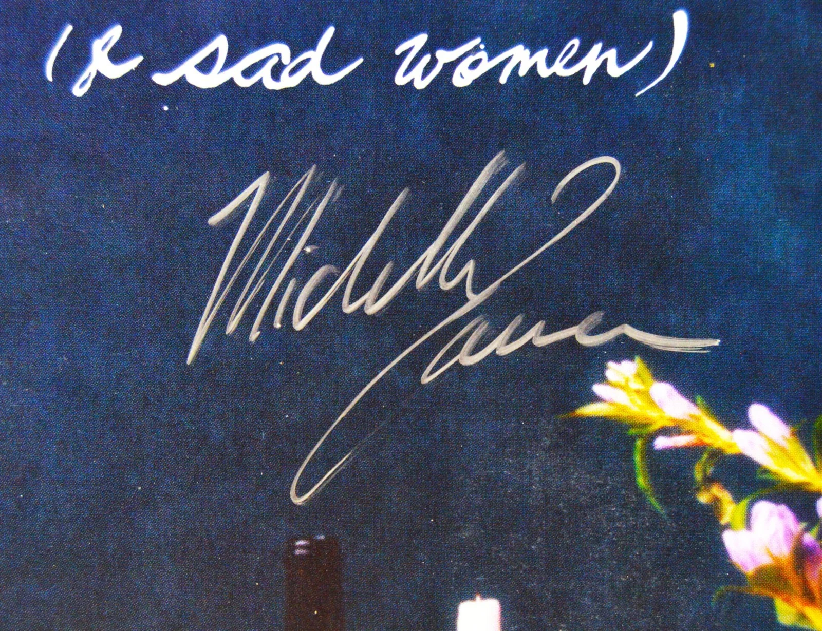 MICHELLE ZAUNER Japanese Breakfast Signed LP FOR MELACHOLY BRUNNETTES JSA, изображение 2