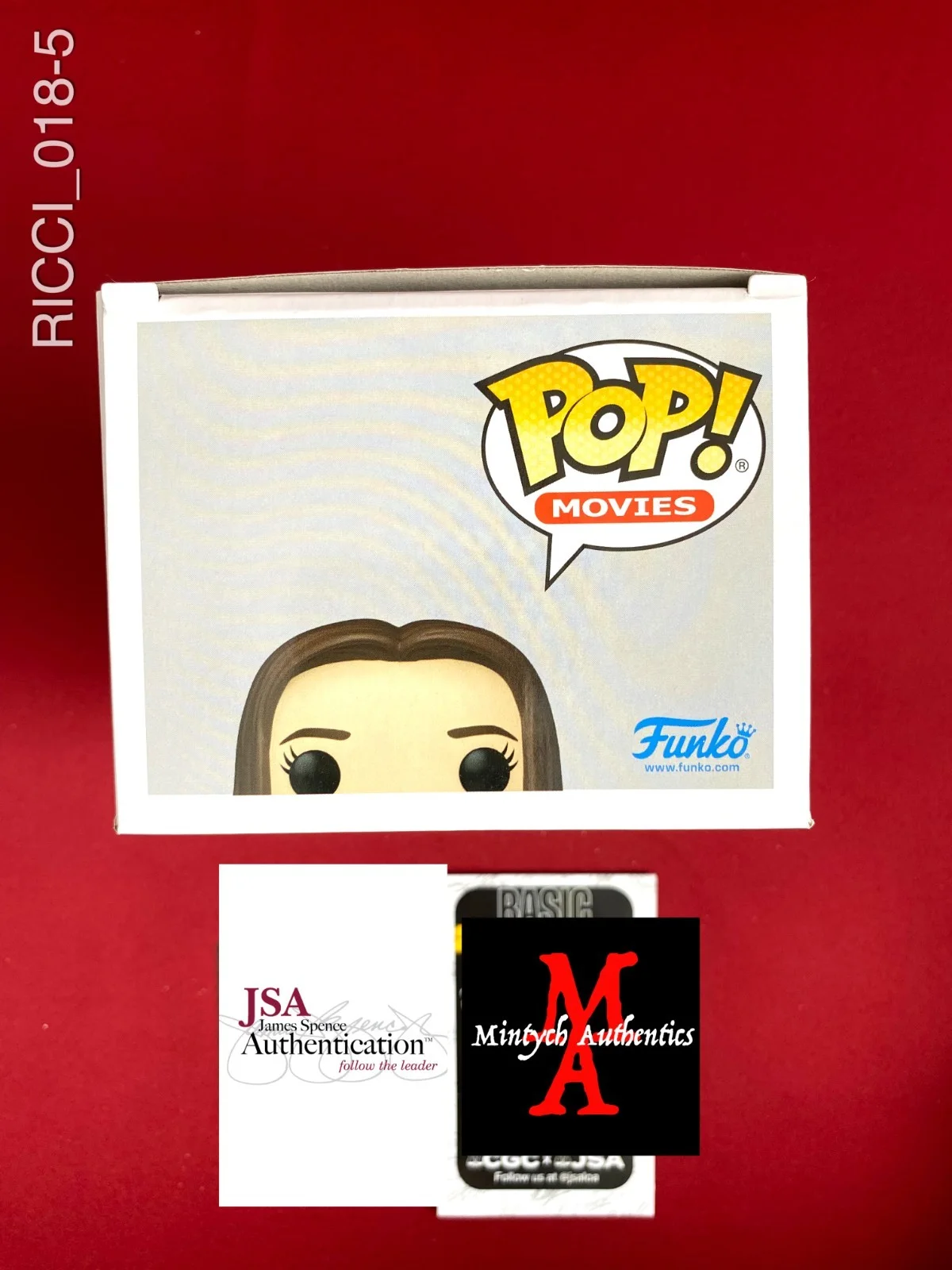 Christina Ricci — Christina Ricci Casper autographed signed Kat Harvey Funko Pop #1849 JSA COA, image 5