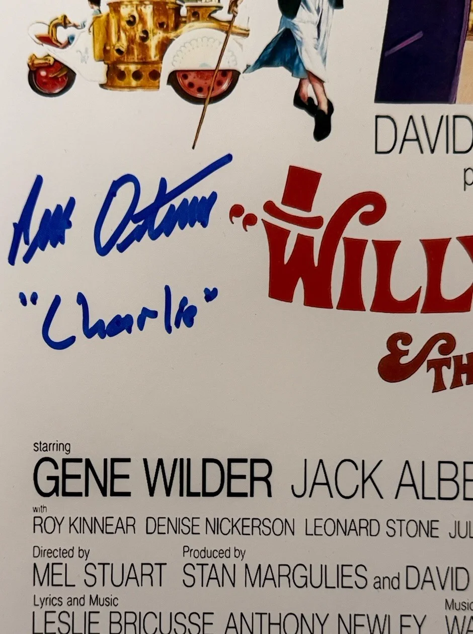 Peter Ostrum — Peter Ostrum Signed 11x17 Willy Wonka Photo Charlie Bucket JSA COA EXACT PROOF A, изображение 2