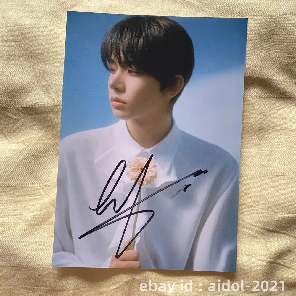 ENHYPEN HEESEUNG Autographed Signed Photo K-POP Collection 5*7 202512, image 4