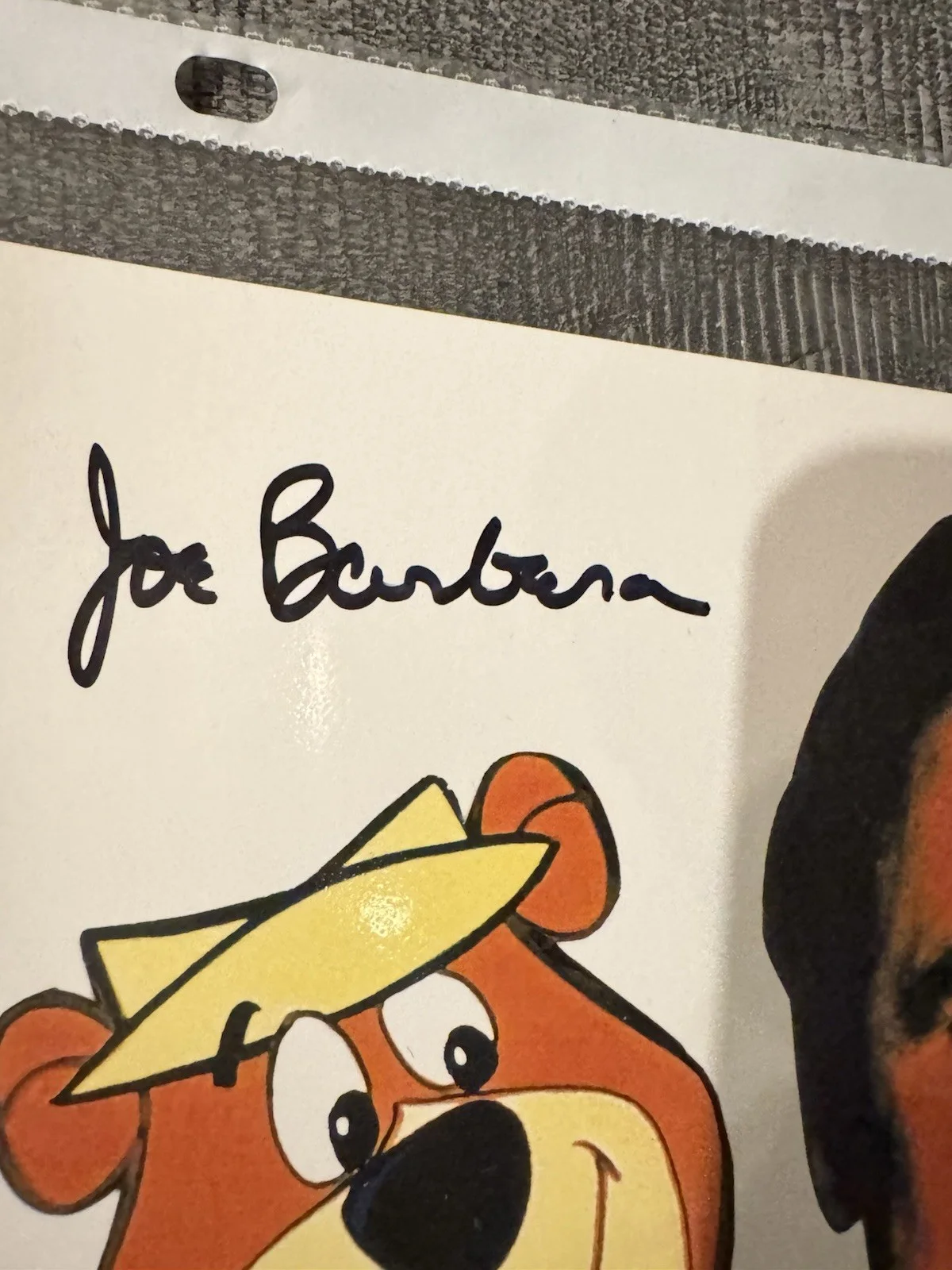 Joseph Barbera signed 8x10 photo with COA Hanna- Barbera Cartoonist creator, image 2