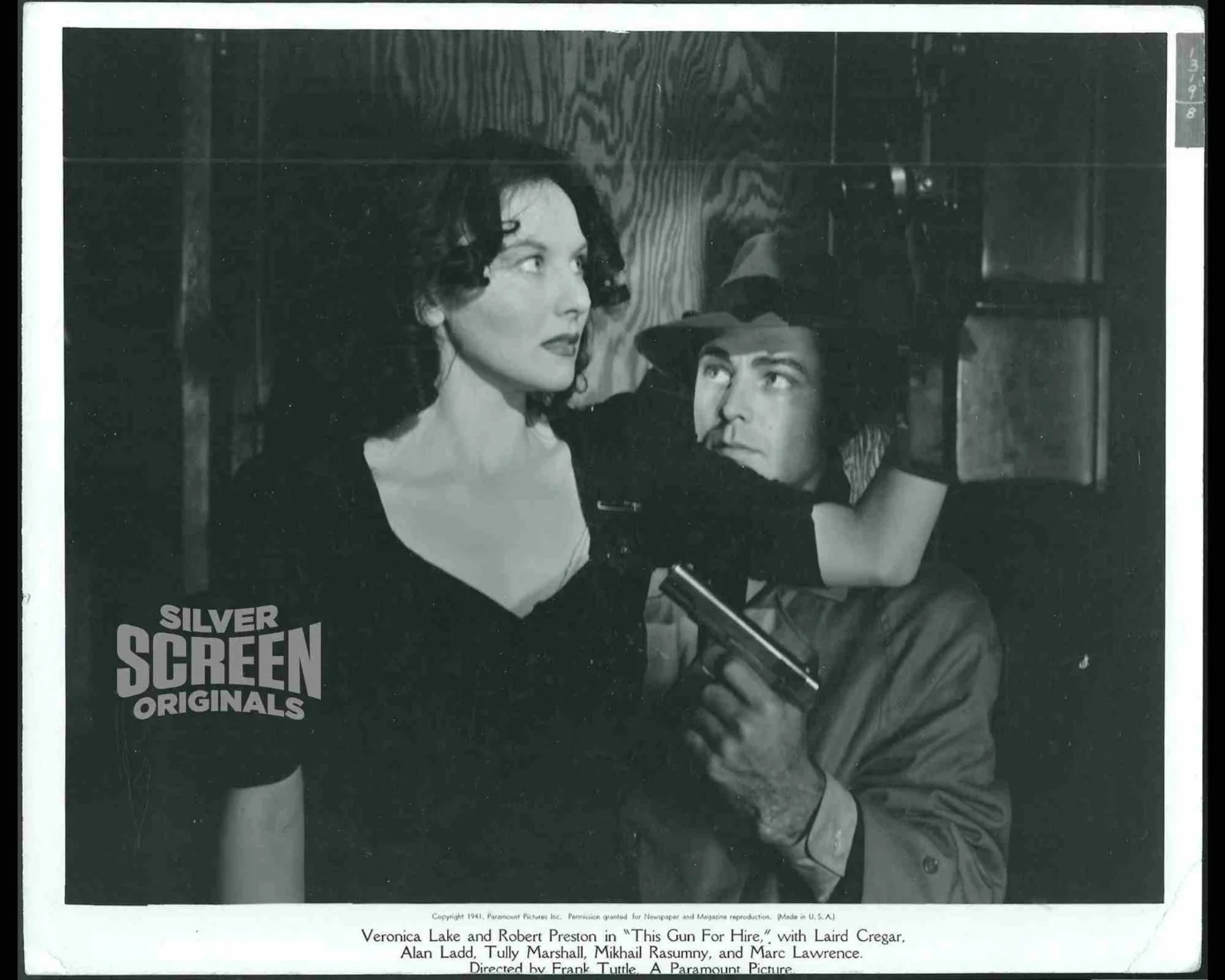 This Gun For Hire 4x ORIGINAL Press Studio Stills Alan Ladd Veronica Lake 1942, изображение 4