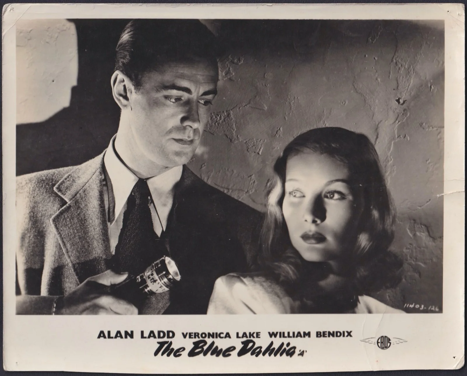 Blue Dahlia 5x ORIGINAL UK FOH Lobby Cards Alan Ladd Veronica Lake 1946, изображение 2