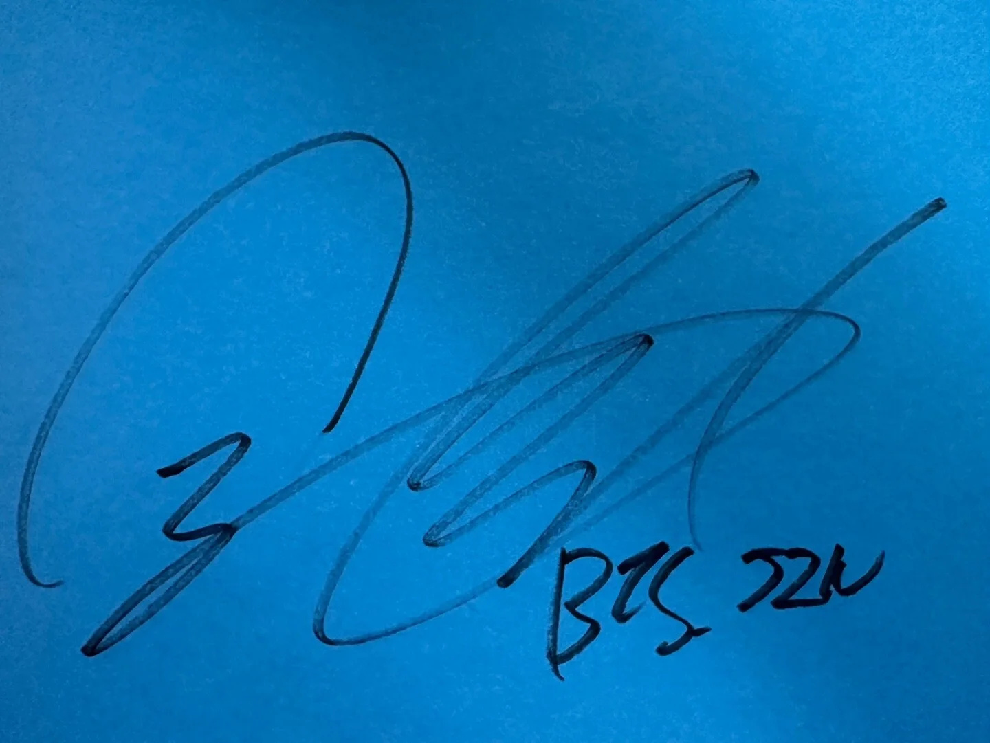 BTS JIN(Seokjin) [HAPPY] Autograph(Signed) PROMO Solo ALBUM KPOP, изображение 2