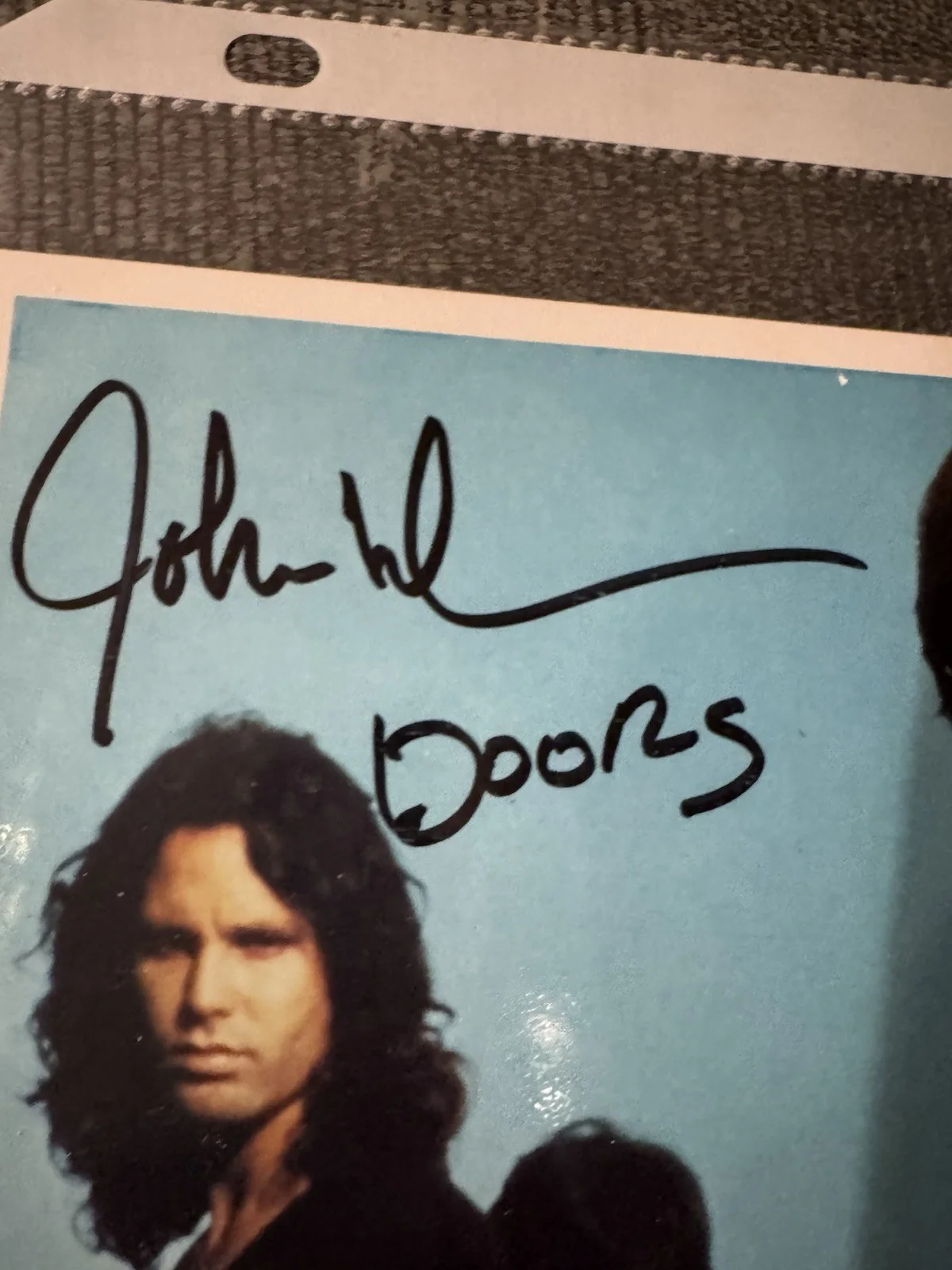JOHN DENSMORE HAND SIGNED 8x10 PHOTO AUTOGRAPHED THE DOORS HOF DRUMMER COA, изображение 2