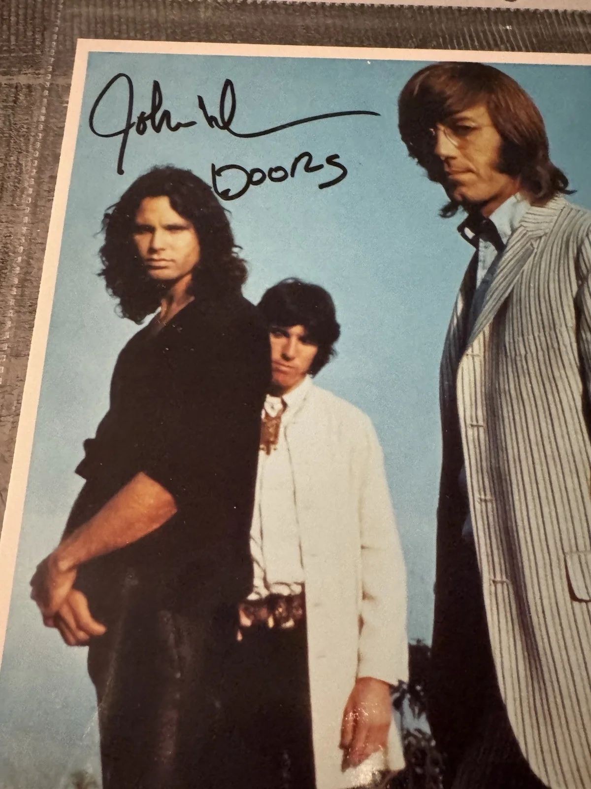 JOHN DENSMORE HAND SIGNED 8x10 PHOTO AUTOGRAPHED THE DOORS HOF DRUMMER COA, изображение 3