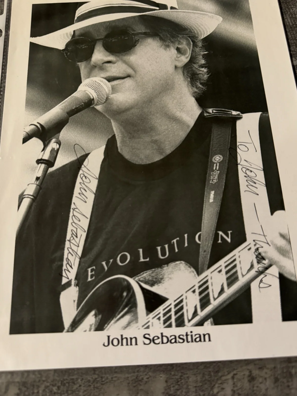 John Sebastian — John Sebastian Autographed Signed 8x10 Photo - Lovin' Spoonful Singer - COA