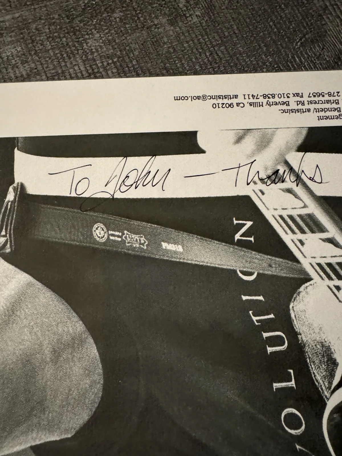 John Sebastian — John Sebastian Autographed Signed 8x10 Photo - Lovin' Spoonful Singer - COA, image 2
