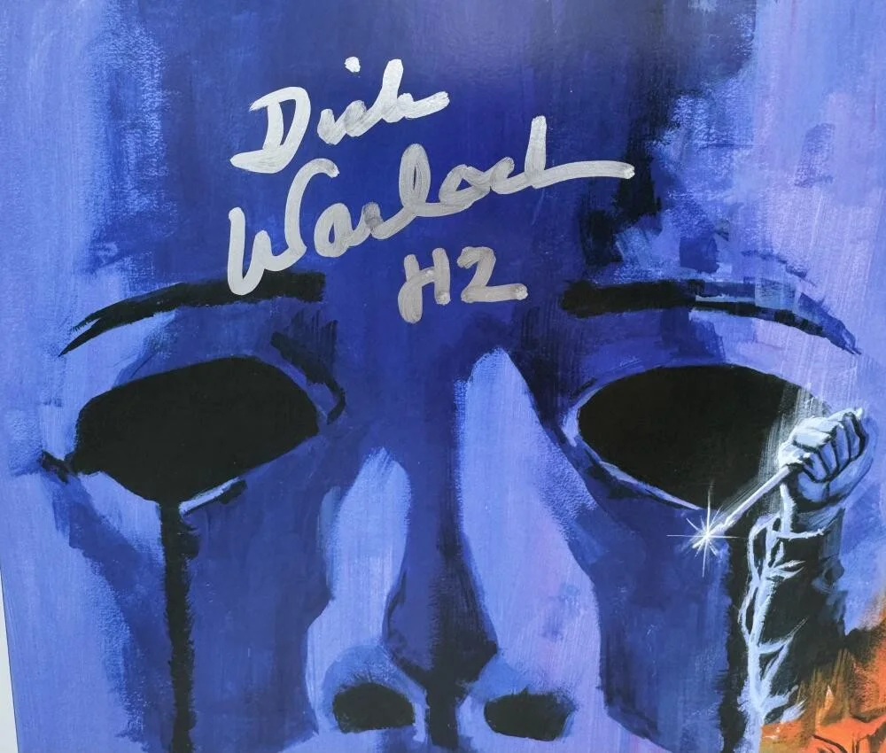 DICK WARLOCK — DICK WARLOCK SIGNED HALLOWEEN II ALBUM VINYL RECORD JOHN CARPENTER BAS HOLO J79, image 2