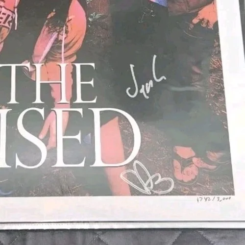 "The Used," Autographed Signed Poster 1 of 3000 numbered limited edition #1742, image 5