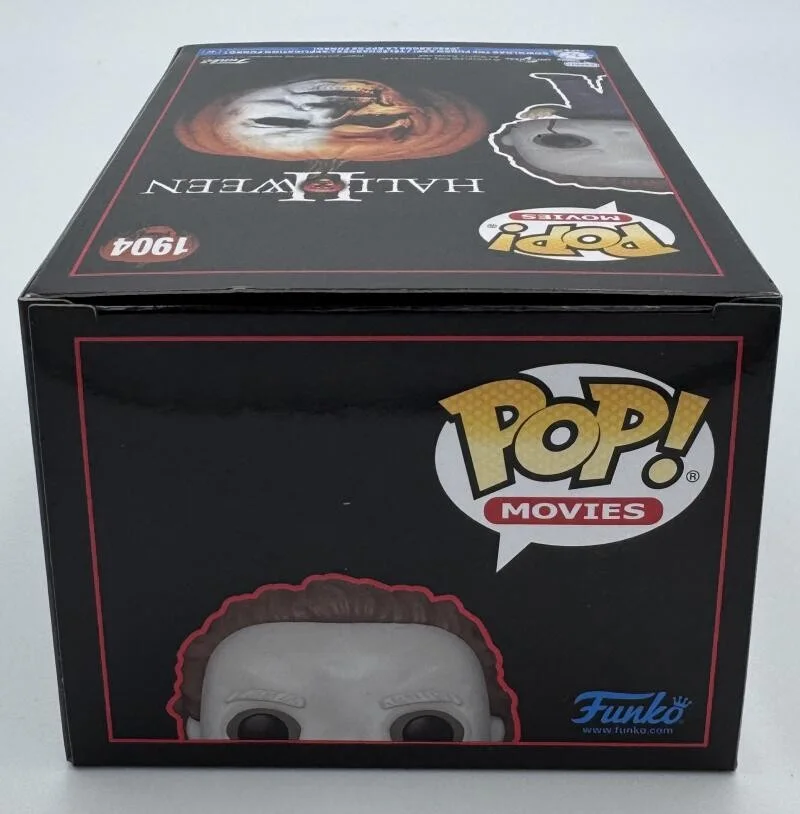 DICK WARLOCK — DICK WARLOCK SIGNED MICHAEL MYERS SCARE FAIR FUNKO POP 1904 HALLOWEEN II BAS J09, изображение 5