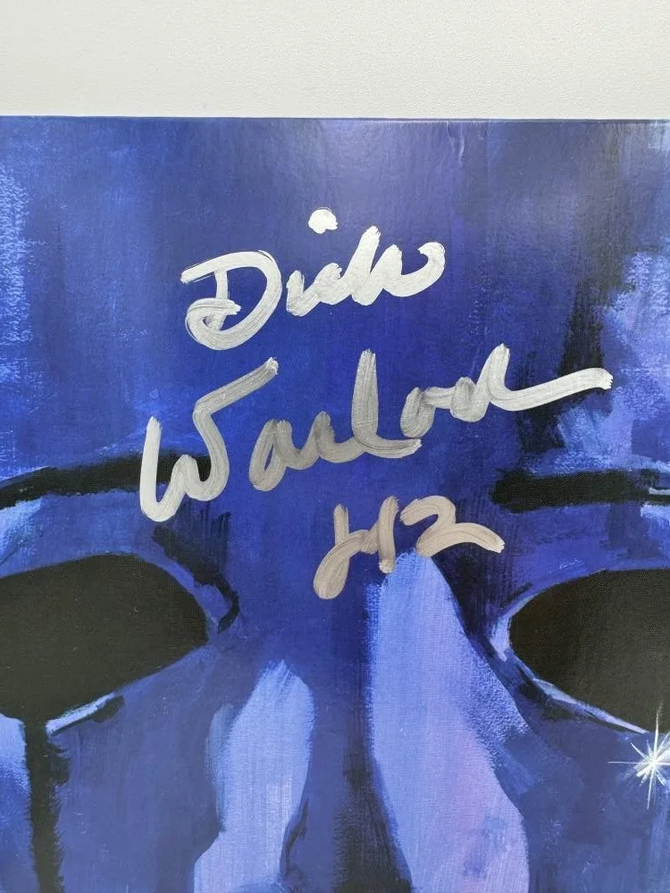 DICK WARLOCK — DICK WARLOCK SIGNED HALLOWEEN II ALBUM VINYL RECORD JOHN CARPENTER BAS HOLO J78, изображение 2